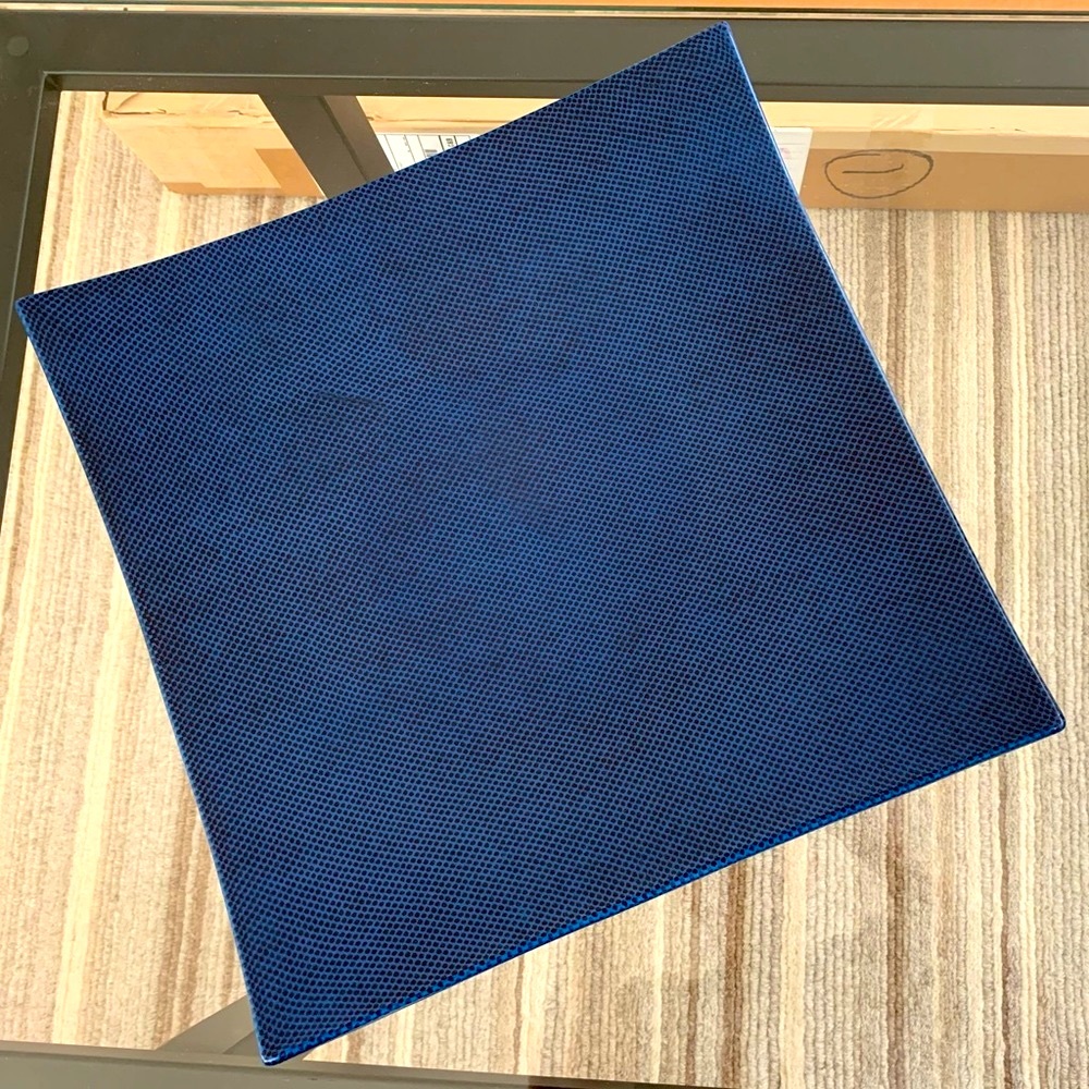 Centerpiece Accent Square Plate made in Portugal